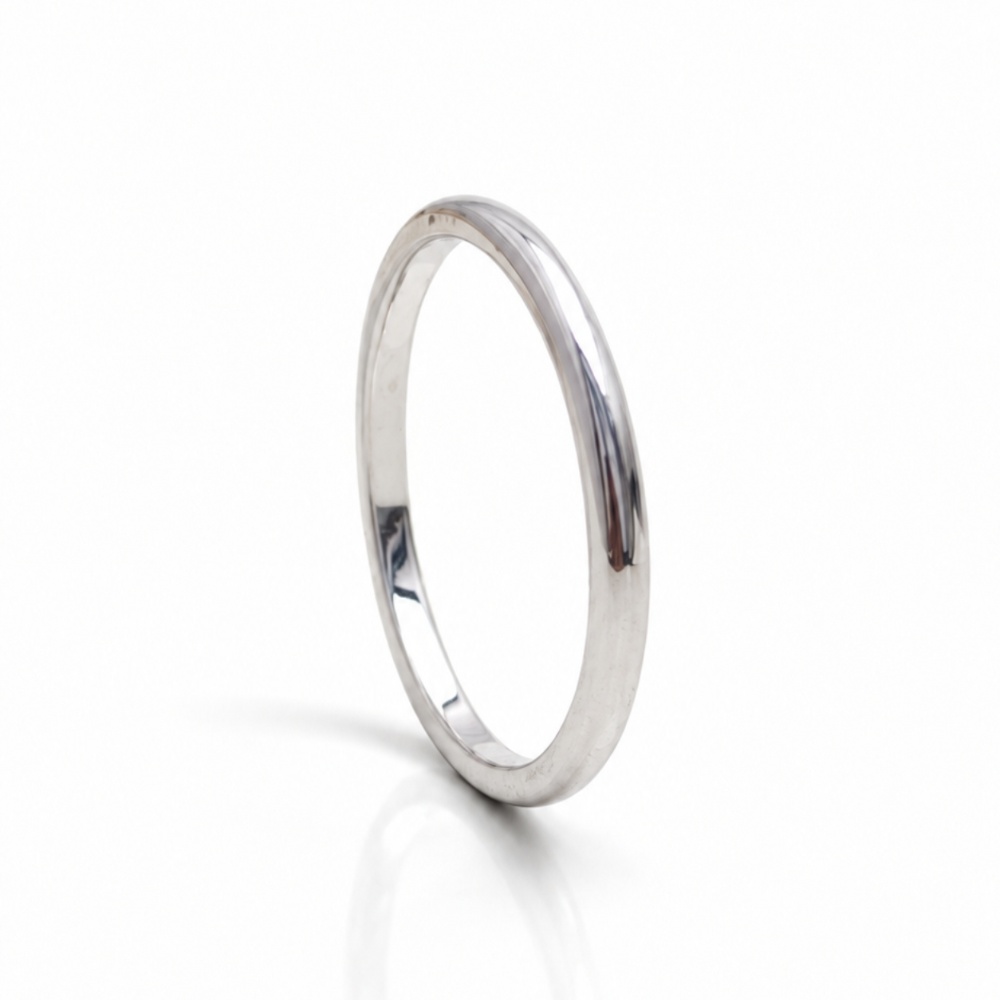 Classic Plain Ring 925 Silver