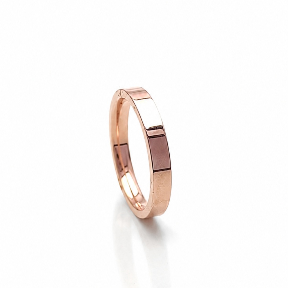 Classic Rosegold 925 Silver Band