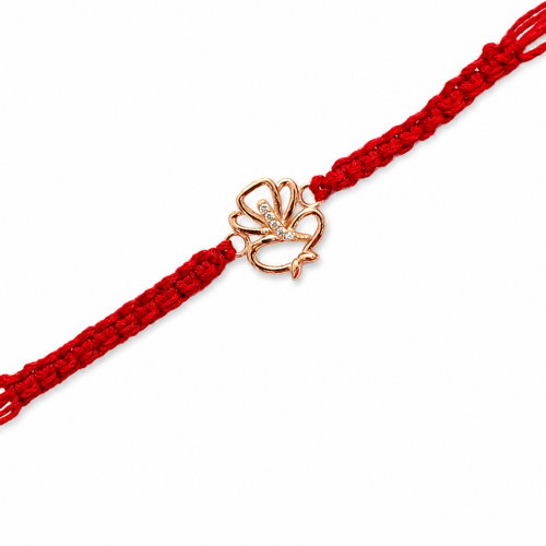 Ganpati Blessings 925 Sterling Silver Rakhi