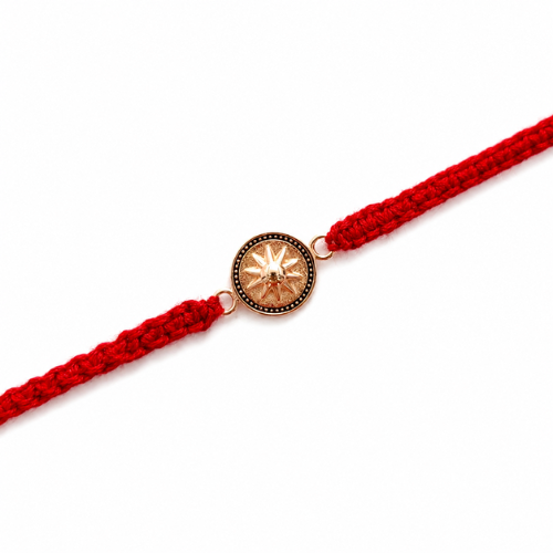 North Star 925 Sterling Silver Rakhi for Brother