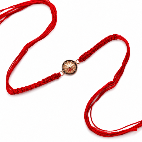 North Star 925 Sterling Silver Rakhi for Brother