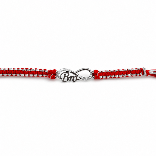 Infinity Bro 925 Sterling Silver Rakhi