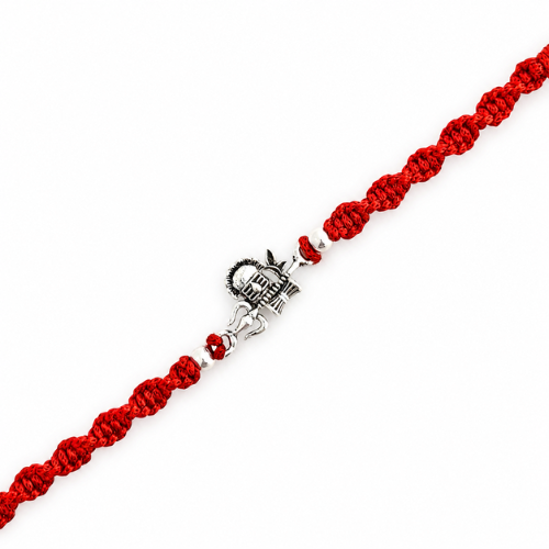 Sacred Shivling 925 Sterling Silver Rakhi for Brother