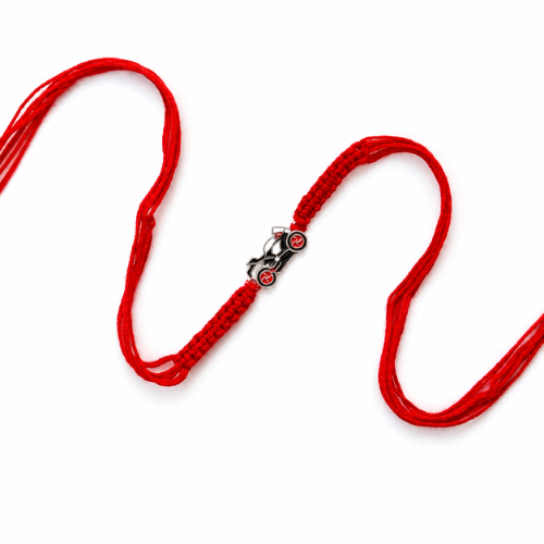 Racing Bike 925 Sterling Silver Kids Rakhi-handcrafted rakhi